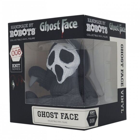 Homemade By Robots Ghost Face Scream 008 Knit Series Collectible - Picture 2 of 7